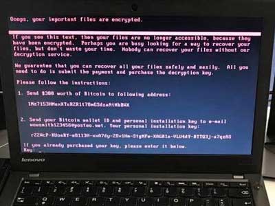 Xử lý máy tính bị dính virus mã hóa